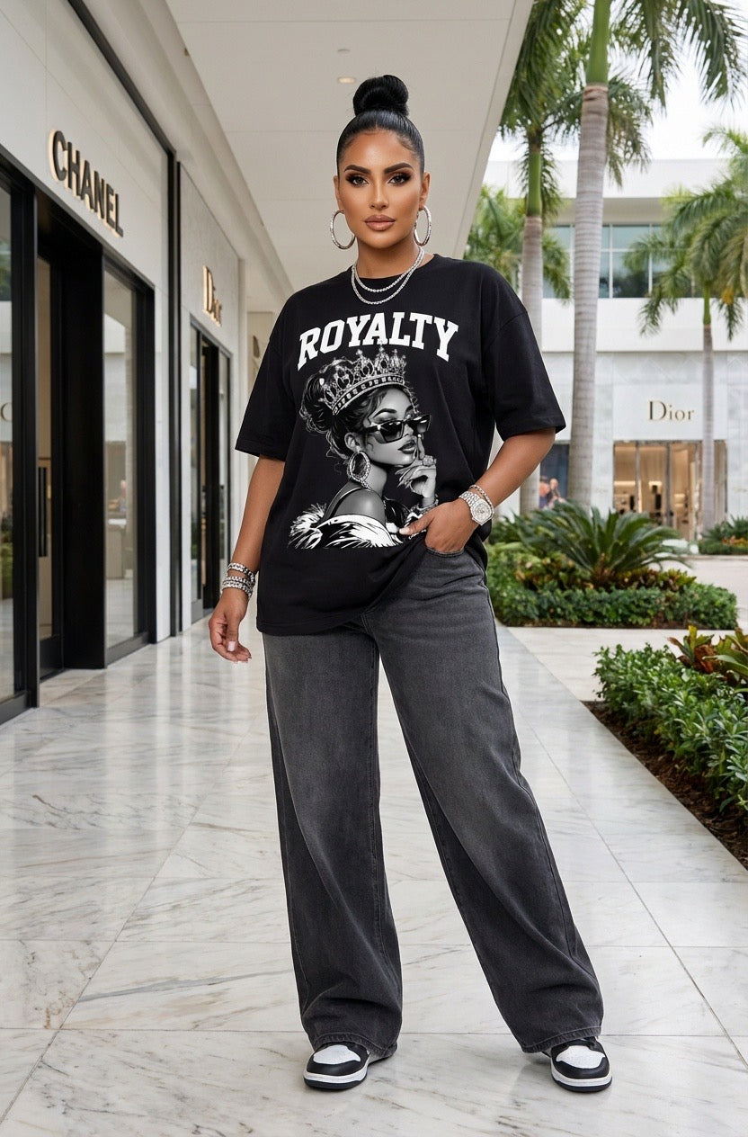 Royalty Tee -Black