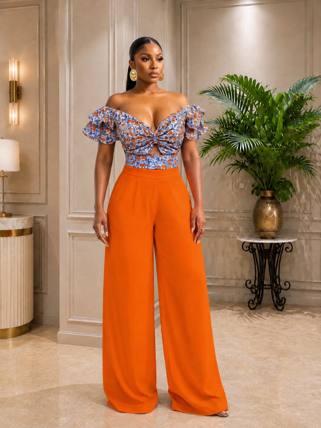 Sunset luxe Palazzo Set