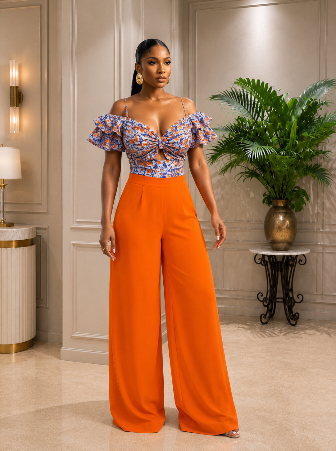 Sunset luxe Palazzo Set