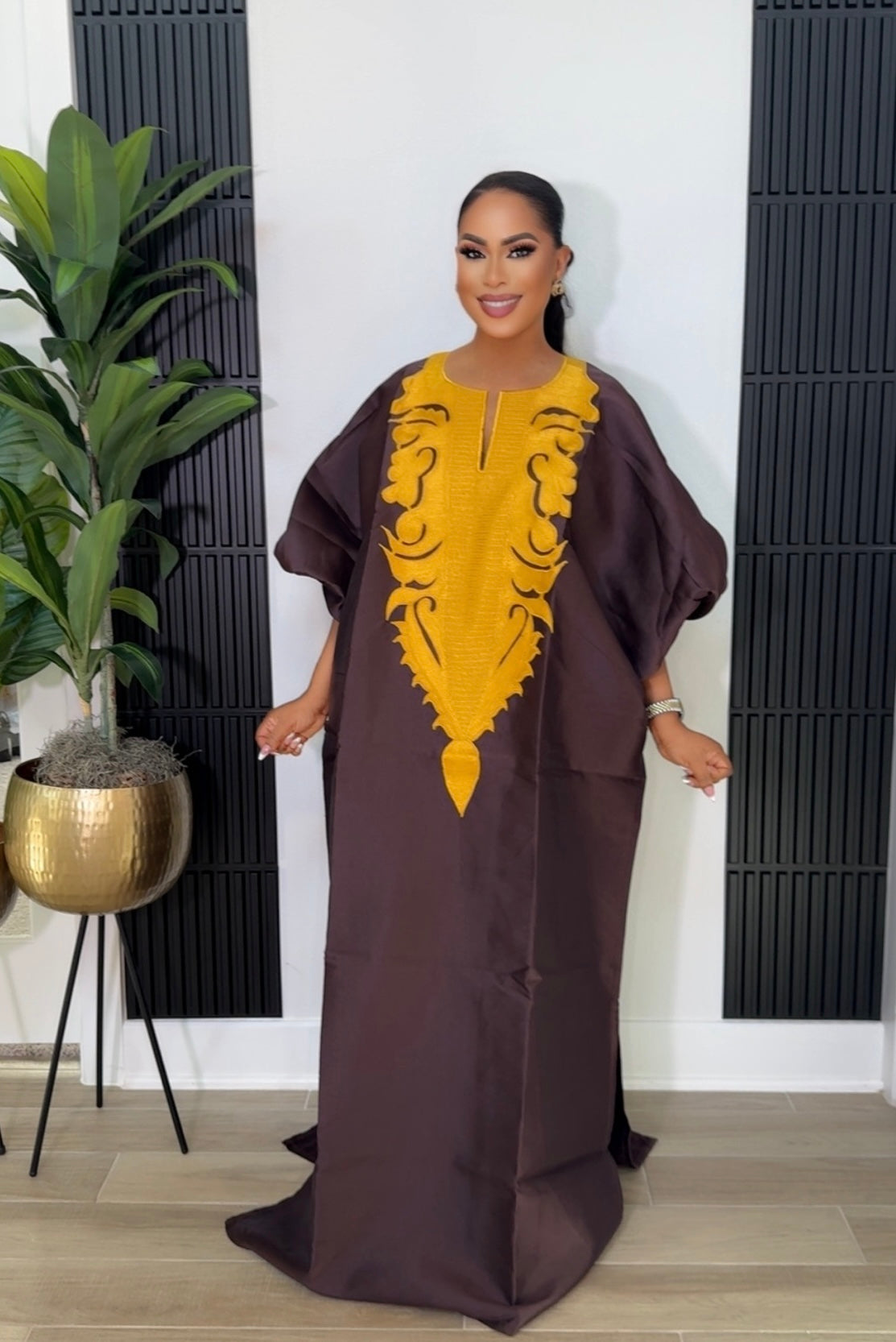 Temi Kaftan - Brown