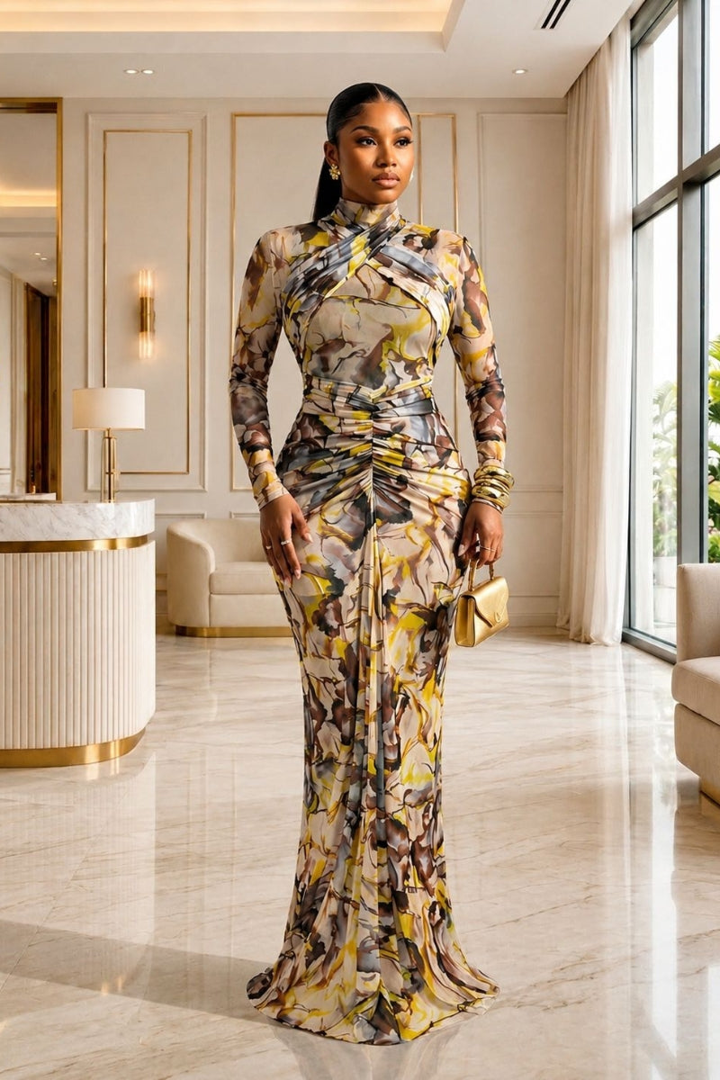 Ziva Mesh Dress