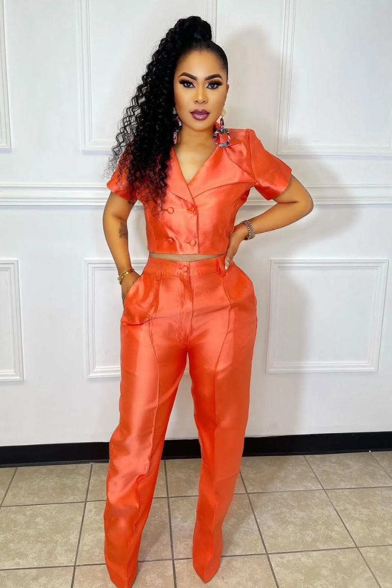 Bella Luxury 2piece - Orange