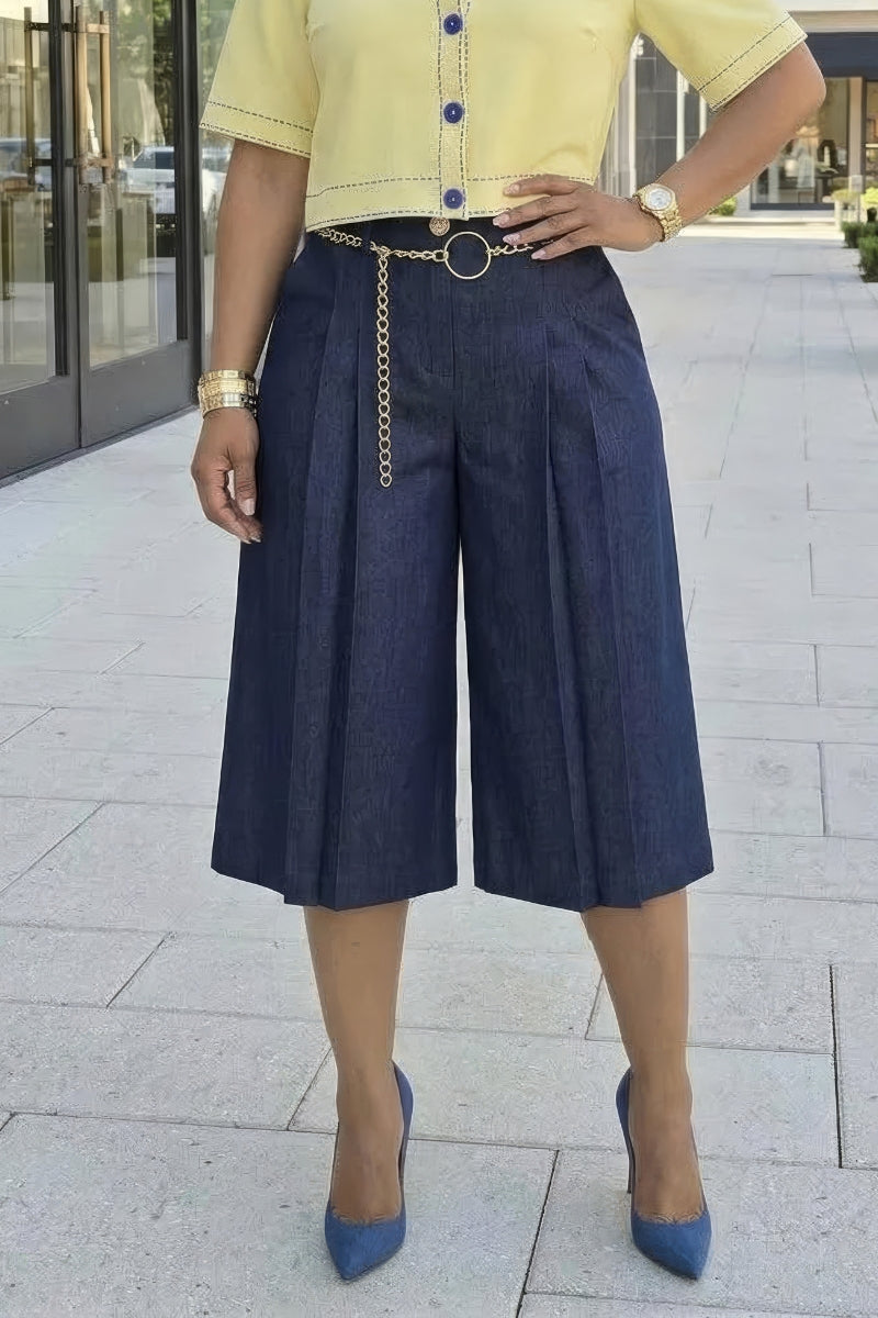 Riri long short -Blue