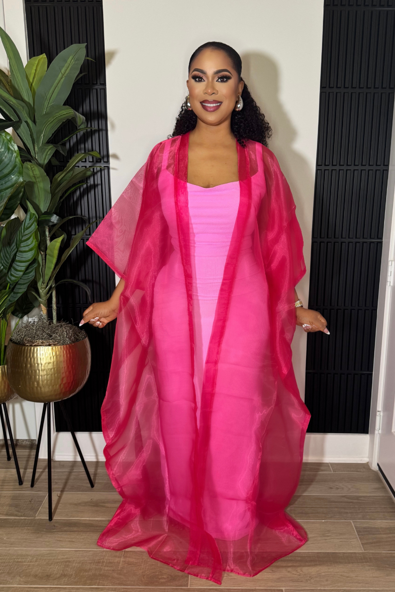 KCEE KIMONO SET - PINK