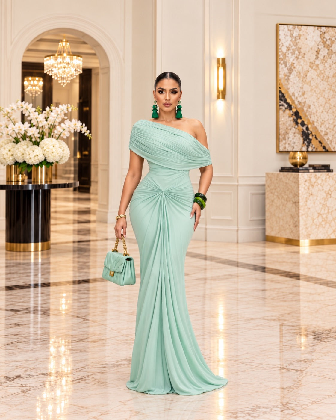 Sopie Offshoulder Dress