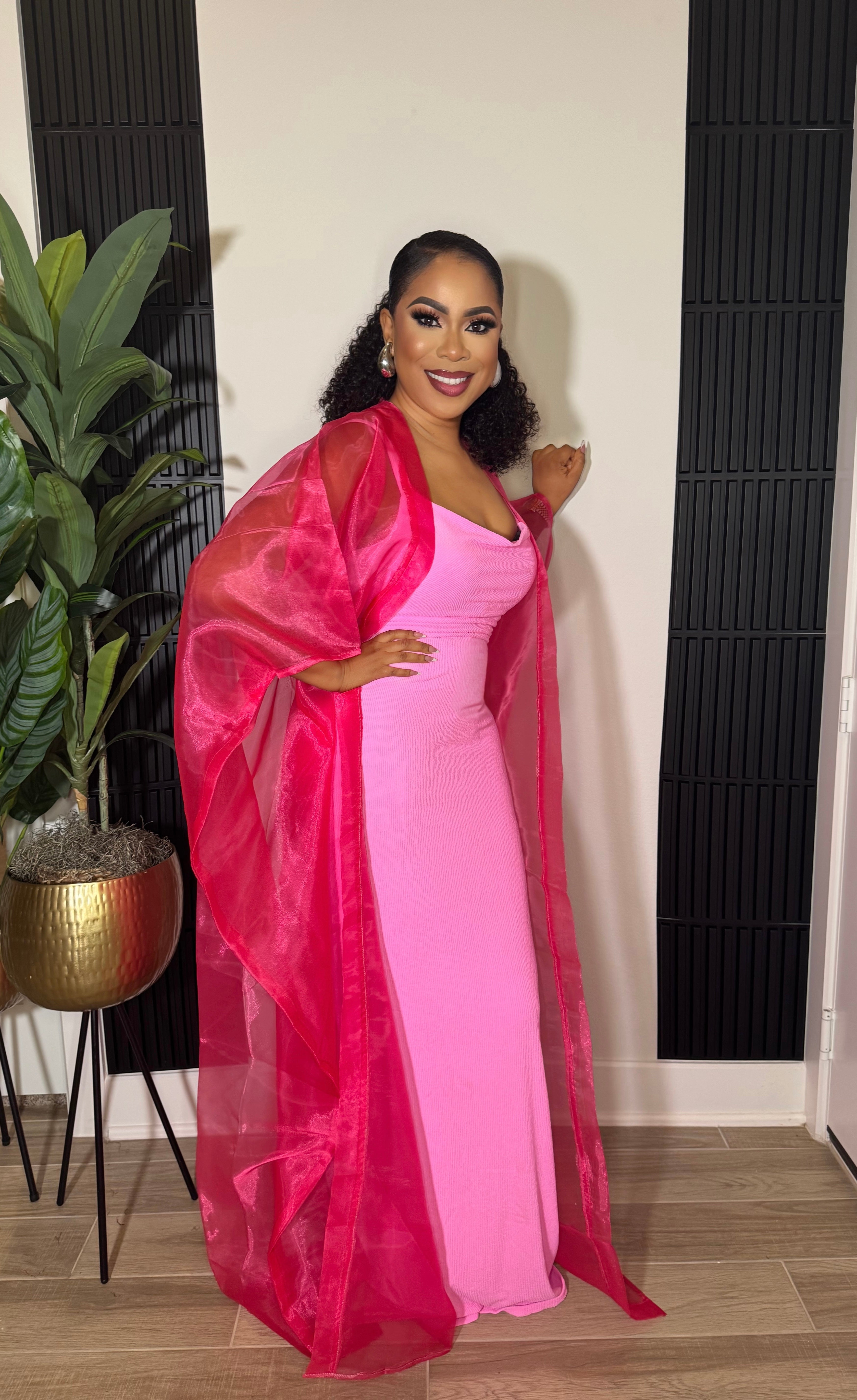 KCEE KIMONO SET - PINK
