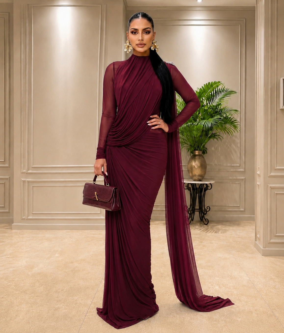 Grace mesh dress