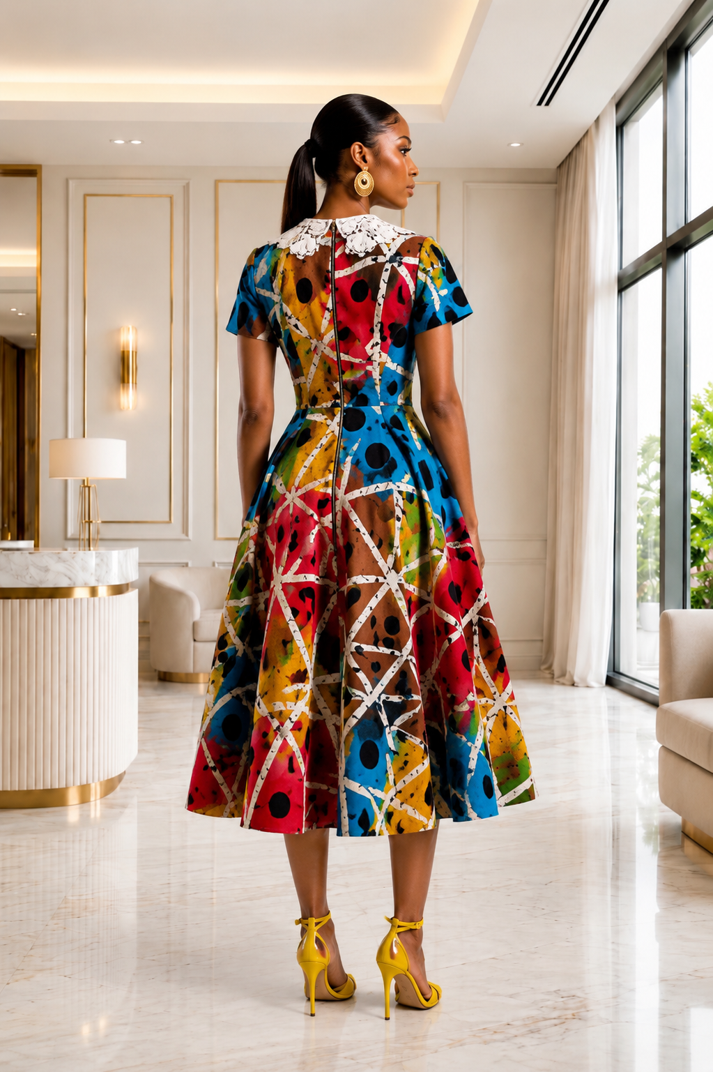 Aurora midi Dress
