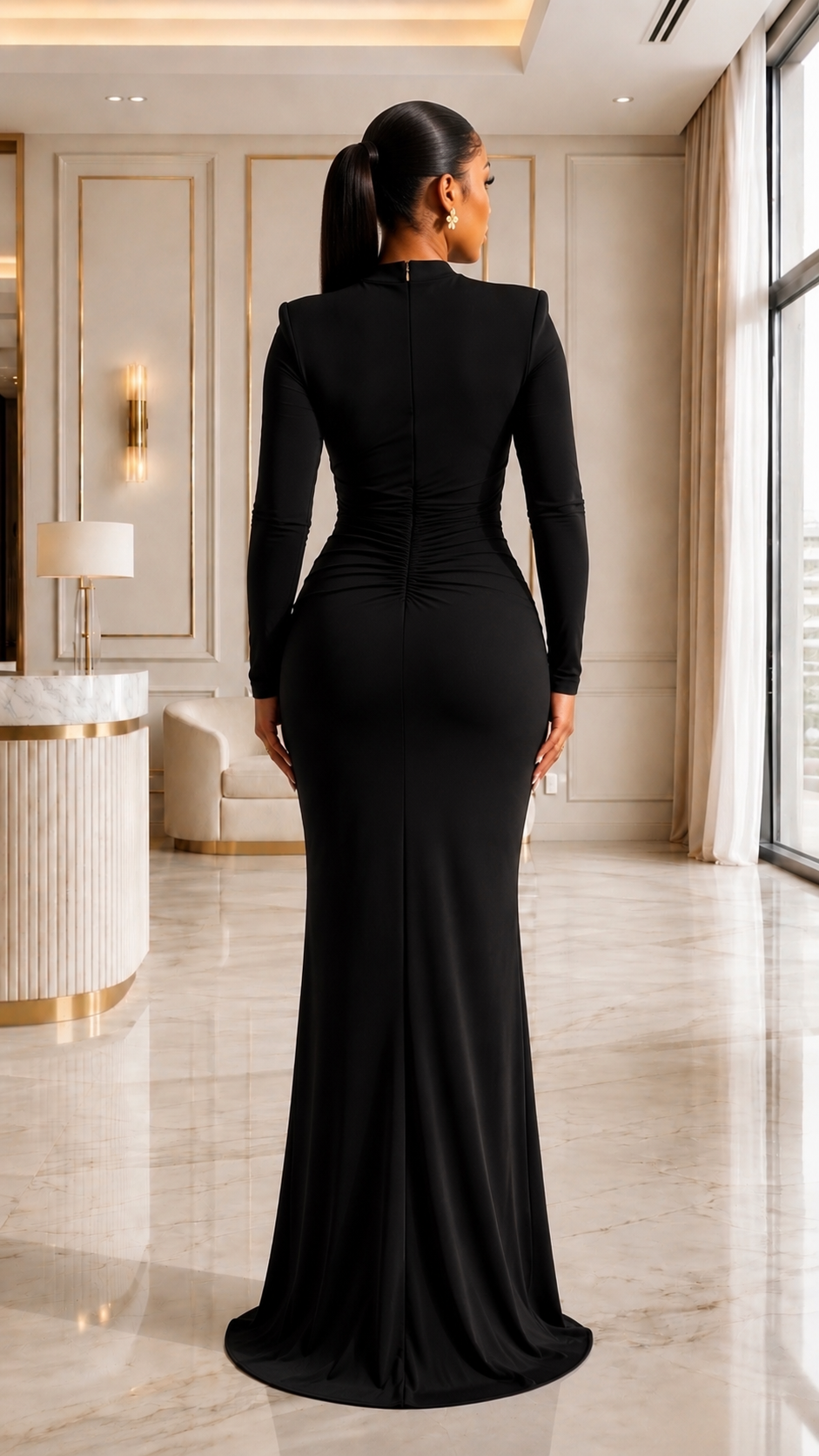 Elan Dress- Black