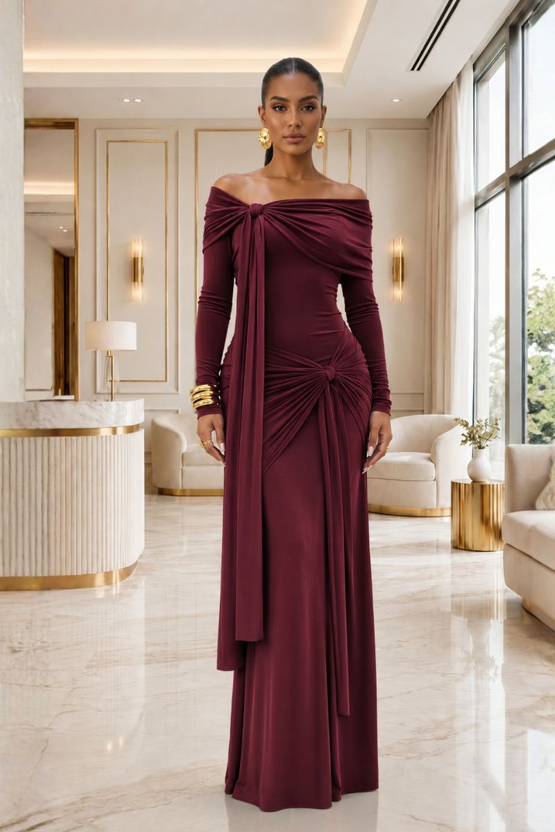 Diana Drape Dress