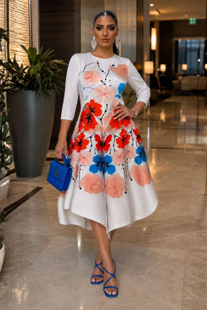 Verona Floral Dress