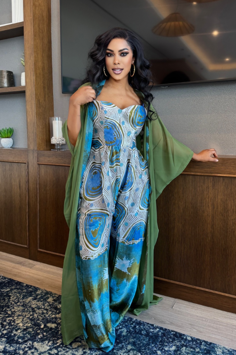 ALICA JUMPSUIT GREEN