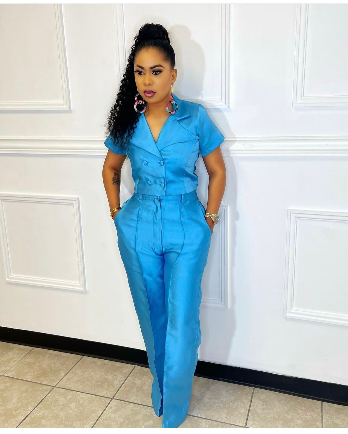 Bella Luxury 2piece - Blue